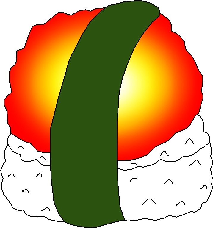 Fire Ball Sushi By K45mm - Fire Ball Sushi By K45mm (807x839)