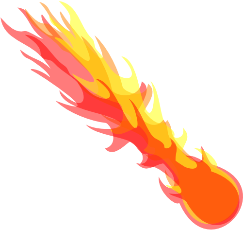 Fireball Cutie Mark By Kinnichi - Fireball Cutie Mark (500x500)