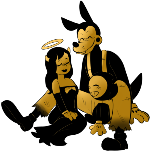 The Happy Cartoon Family - Cartoon (500x500)
