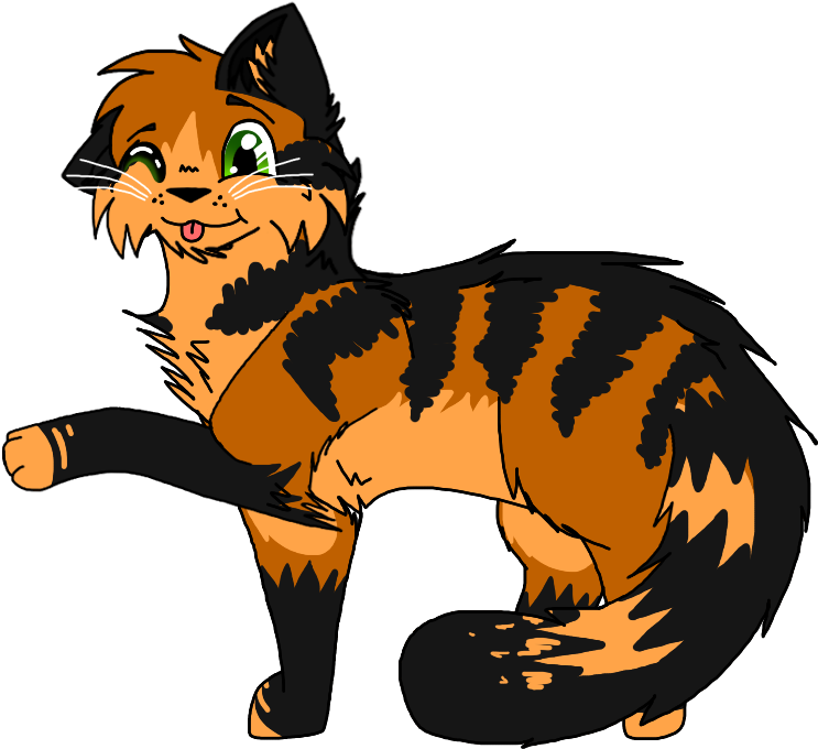 New Character By Flameclawforest - New Character By Flameclawforest (971x727)