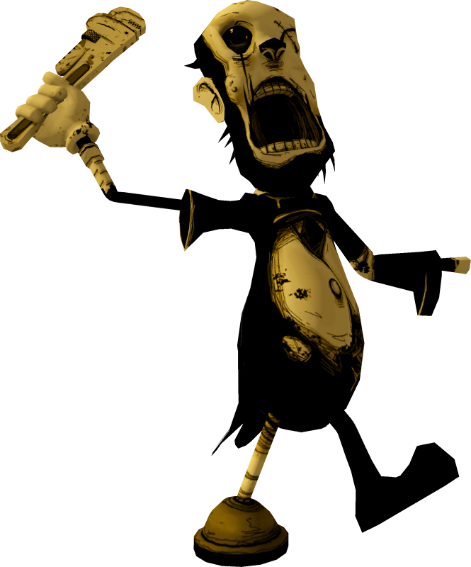 "piper" - Bendy And The Ink Machine Butcher Gang (665x800)
