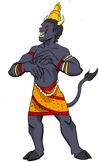 Picture - Demon King Hiranyakashipu (361x543)