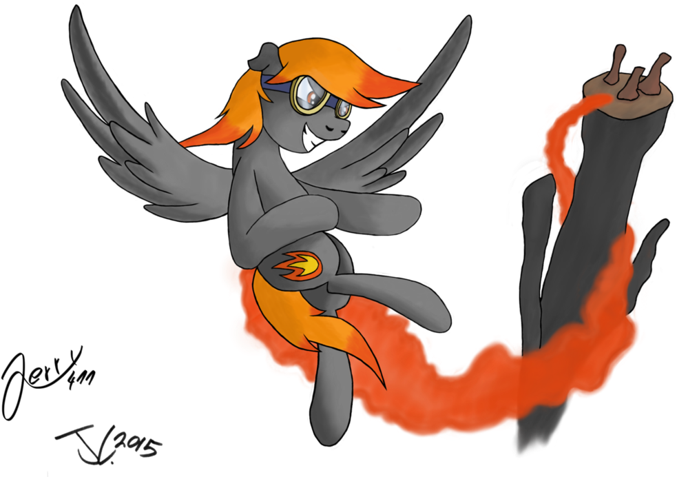 Night Flame By Jerry411 - Cartoon (1131x707)