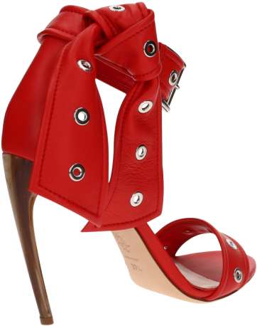 Sandals With Knot And Eyelets Sandals With Knot And - Knot (485x490)