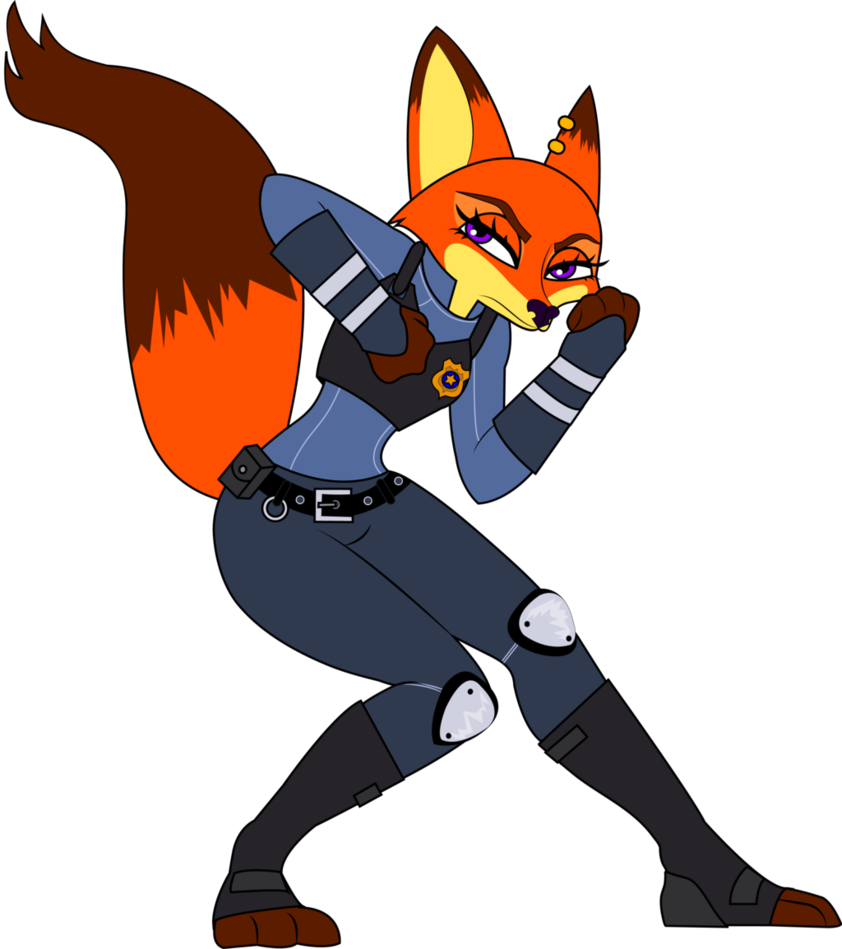 Violeta- Fight Pose By Dariamorgan - Imagens Da Judy Father Violeta Deviantart (842x949)