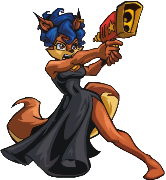 I'd Be Carmelita Fox - Sly Cooper 2 Carmelita (578x632)