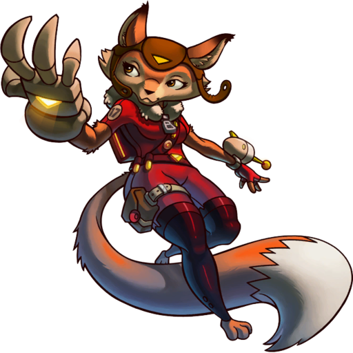 Penny Is Difficult At First, But Very Potent Once You - Penny Fox From Awesomenauts (512x512)