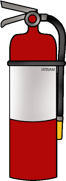 Fire Extinguisher Clipart - Fire Extinguisher Clipart (254x648)