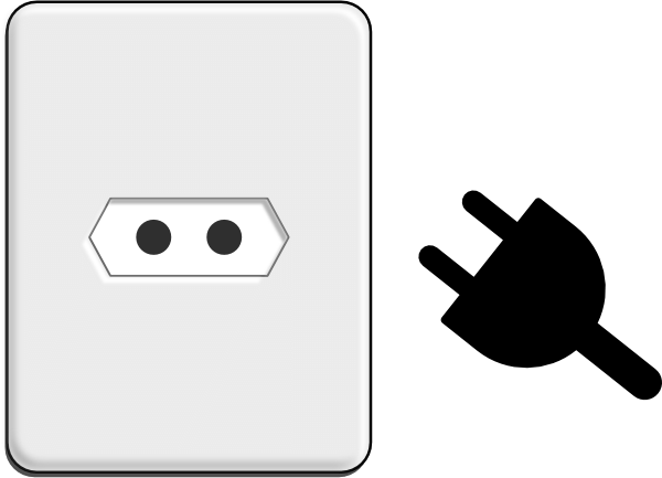 Electric Outlet Clip Art At Clker - Mobile Phone (600x433)