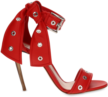 Sandals With Knot And Eyelets - Knot (485x490)