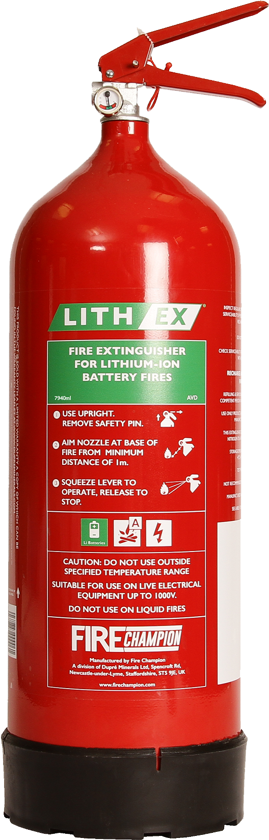 Extinguishers - Lithium Battery Fire Extinguisher Lion Battery Fire (800x1826)