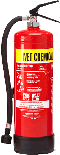 Fire Extinguisher Png - 5 Fire Extinguisher Types (266x518)