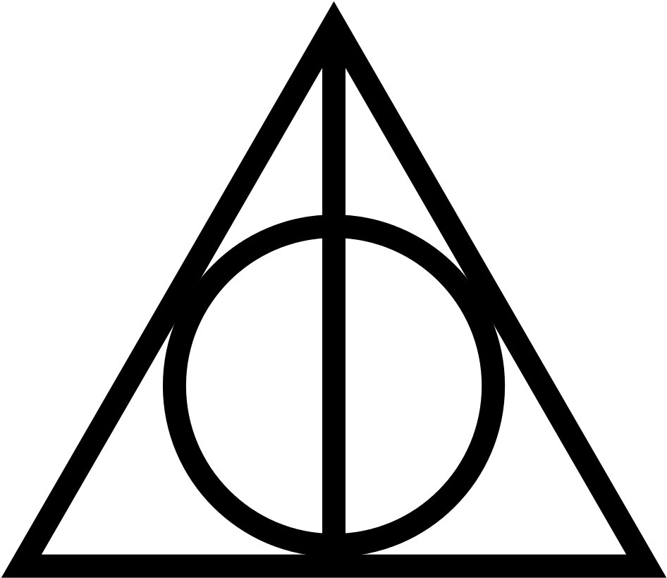 Tattoo Artists - Deathly Hallows Symbol (976x848)