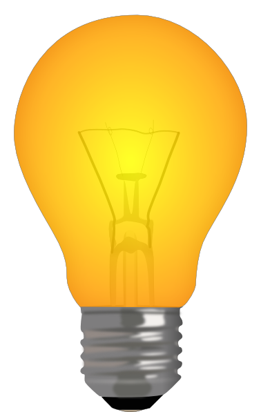 Animated Flashing Light Bulb (378x597)