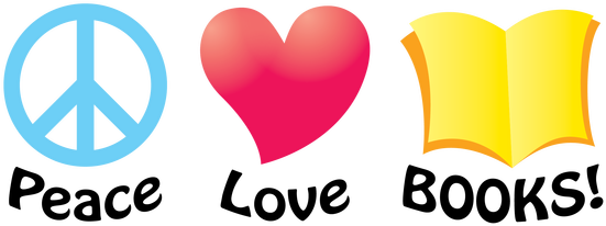Picture - Peace Love And Books (582x247)