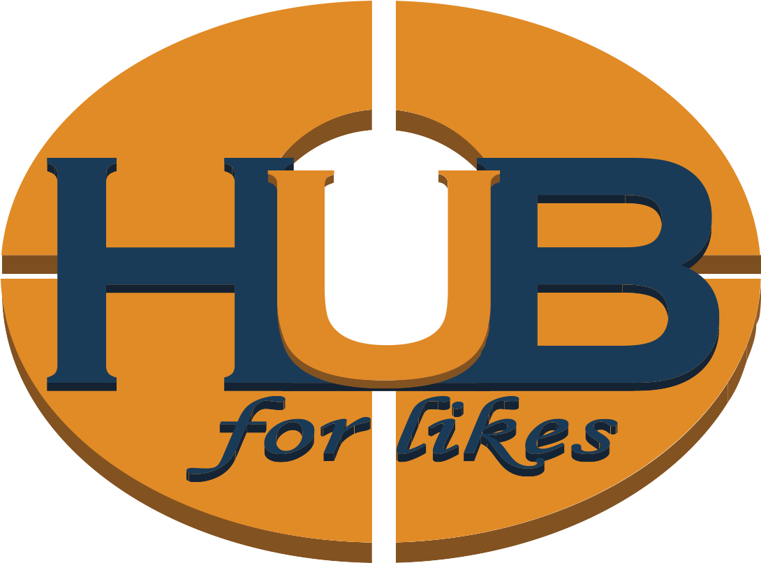 Logo “hub For Likes” - Graphic Design (1100x1100)