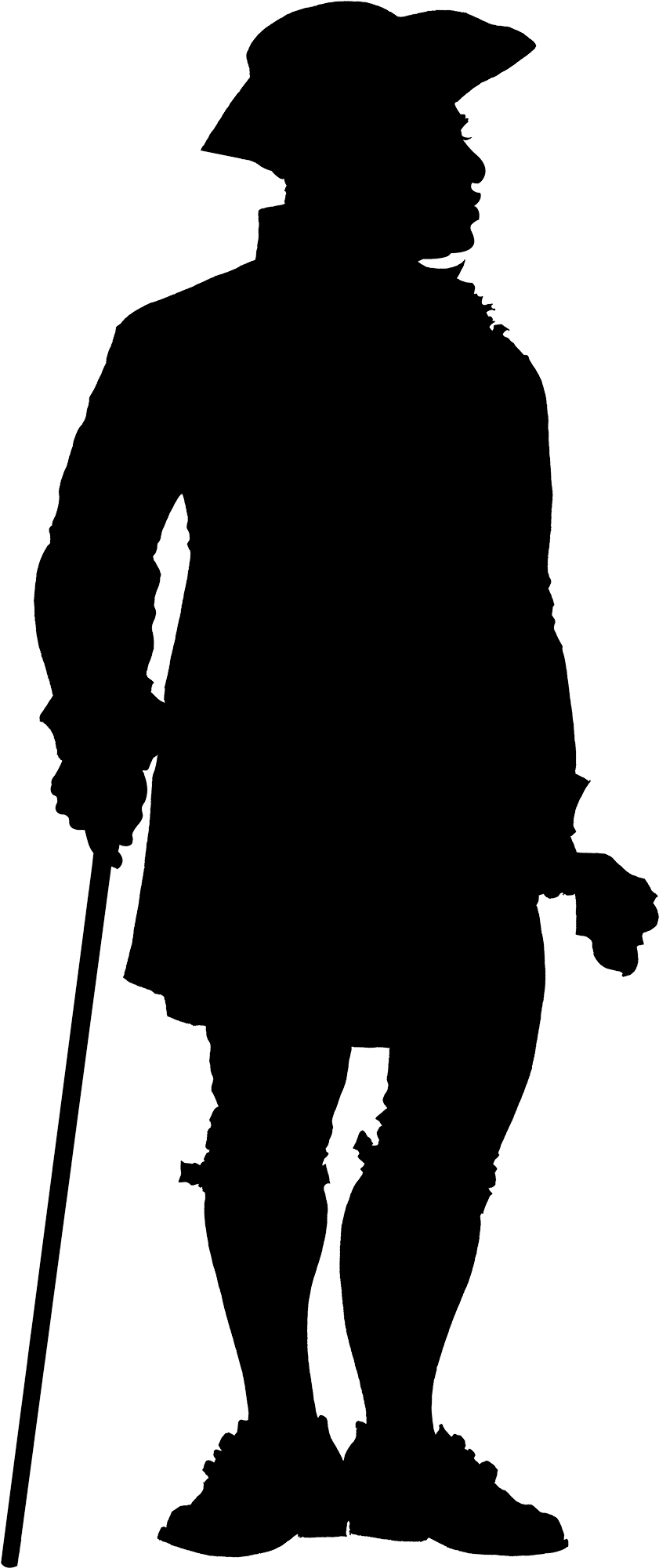 Hercules - American Revolution Soldier Silhouette (1330x2000)