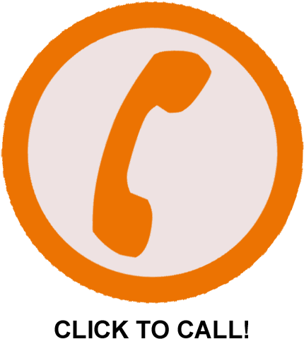 Orange Call Button Simple I - Click To Call Button Png (511x511)