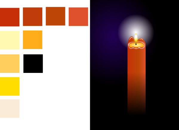 Lit Candle Clip Art - Royalty-free (600x435)