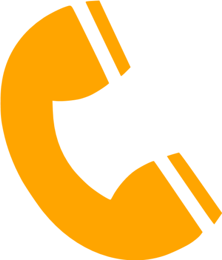 Phone Logo Png Orange (512x512)
