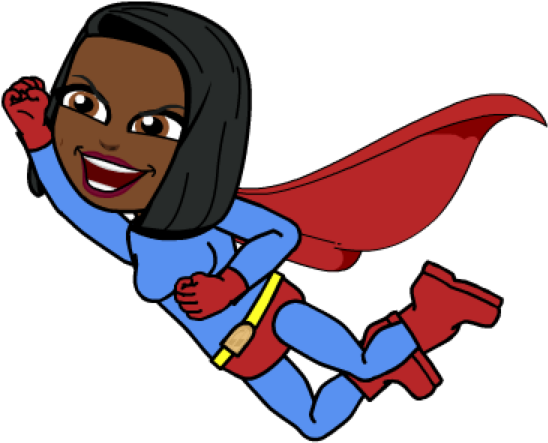 My Hobbies Are Going To The Movies With My Family, - Bitmoji Superhero Png (597x597)
