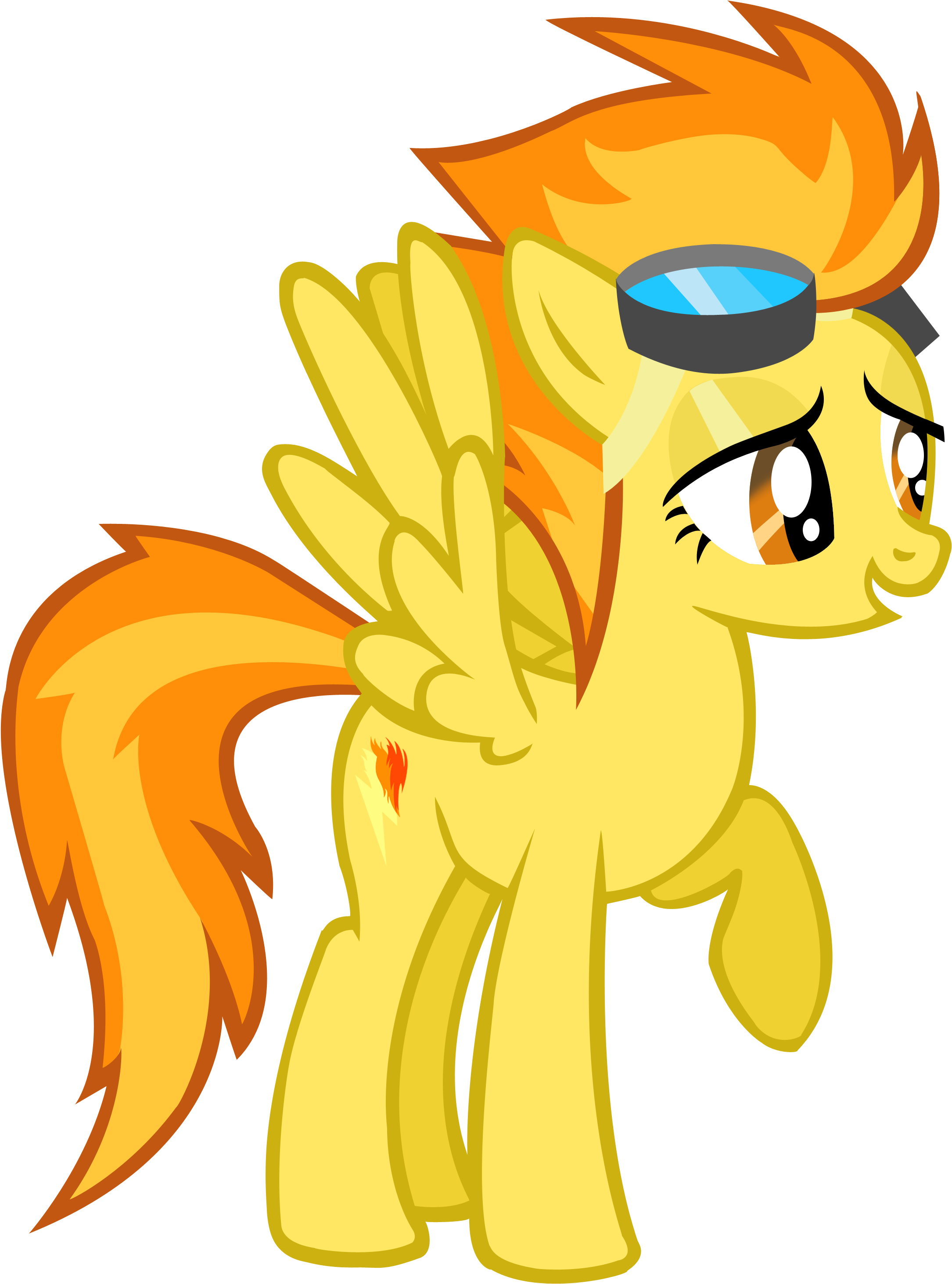 Adrianimpalamata 20 6 Spitfire Naked Concept Vector - My Little Pony Spitfire Cutie Mark (2488x3151)
