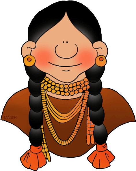 Native American Clipart Phillip Martin - Native Americans For Kids (510x648)