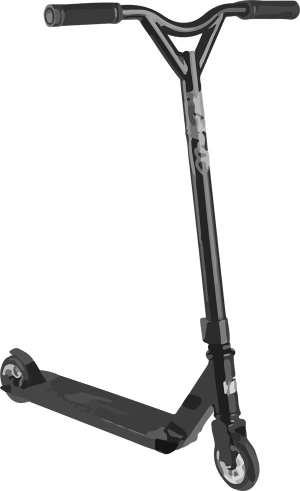 Réduire Écran Windows 10 Débutants - Grit 2017 Extremist Complete Scooter - Blue/orange (600x981)