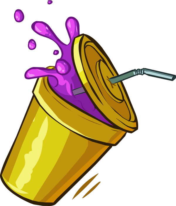 Purple Smoothie - Png Drink (600x701)