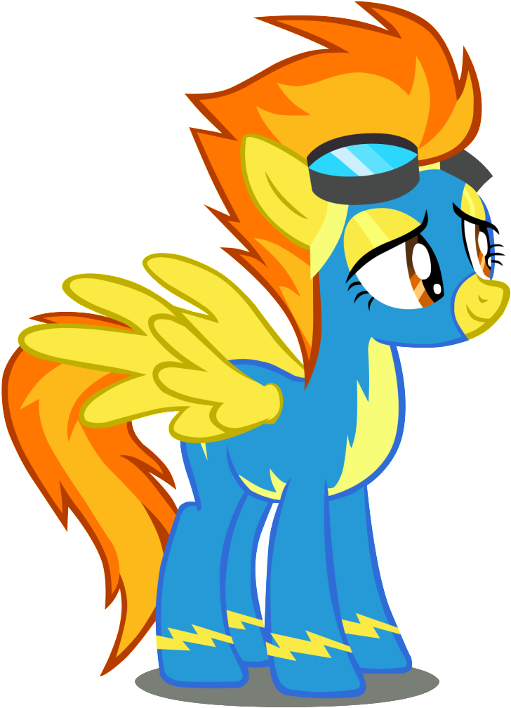 Spitfire Vector - Little Pony Friendship Is Magic (739x1023)