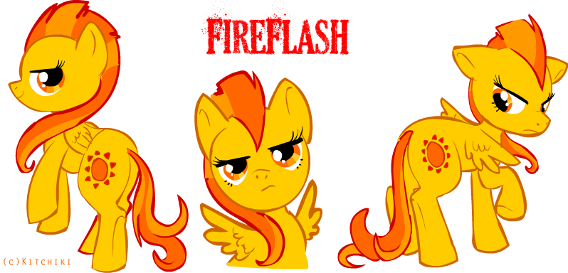 Mlp Oc-fireflash By Kitchiki - Farewell Text (798x384)