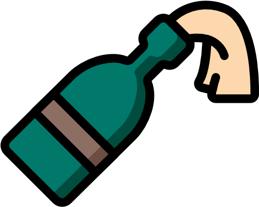 Molotov Cocktail Free Icon - Weapon (512x512)