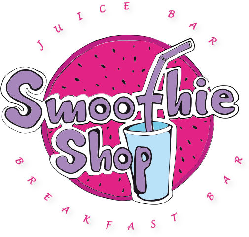 The Best Coffee In The Area, Organic Juices & Smoothies, - Smoothie Shop Logo (600x598)
