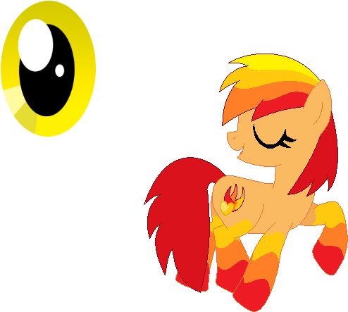 My New Earth Pony Oc Fire Smoke By Lr-studios - Mlp Cutie Mark Oc Earth Pony (535x468)