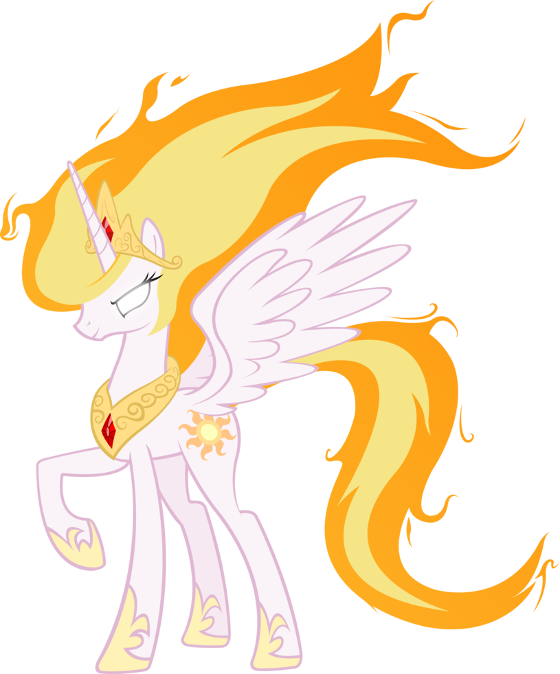 1407484983546 - My Little Pony Fire Celestia (815x981)