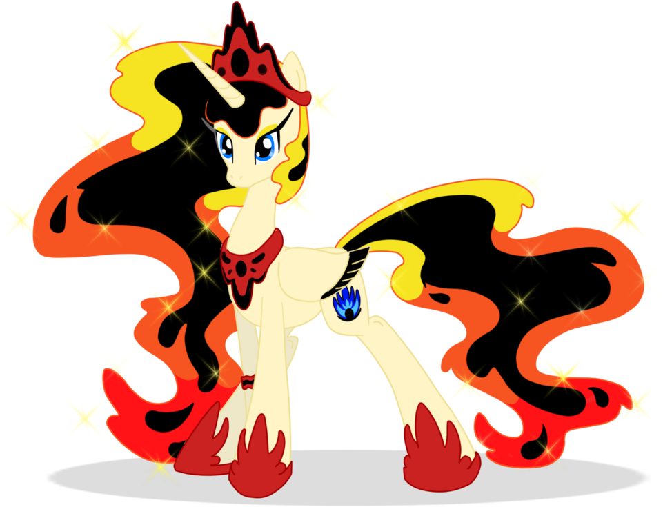 Flamenta, The Fire Alicorn By Estefanoida - Winged Unicorn (1024x780)
