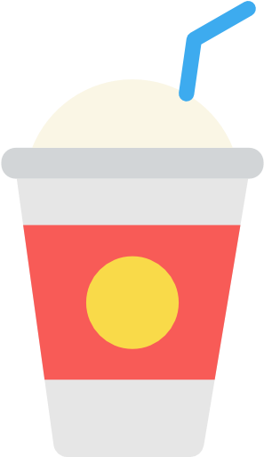 Milkshake Free Icon - Soft Drink Cup Vector (512x512)