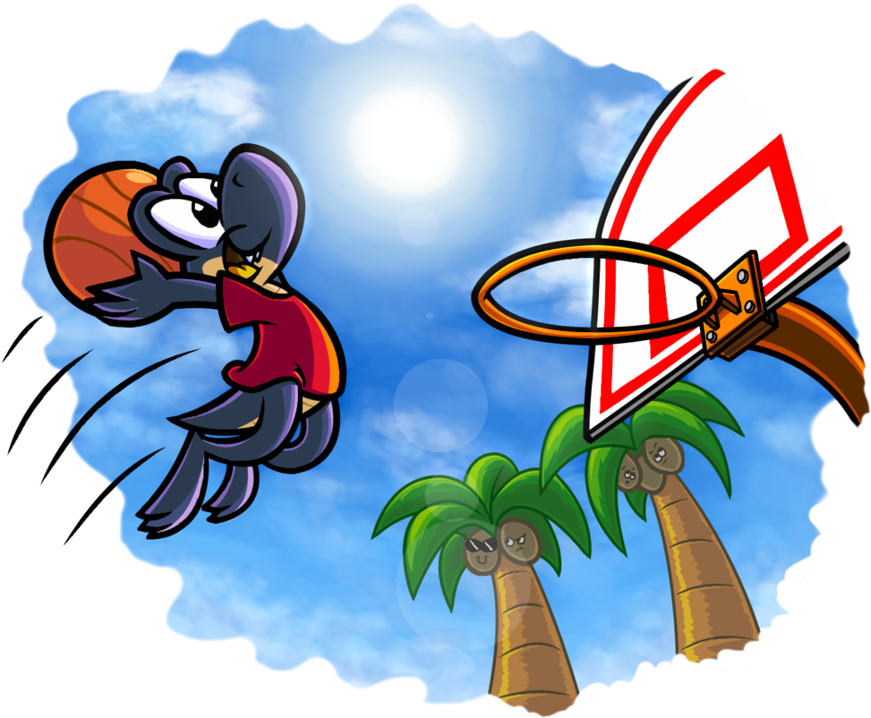 Jacob The Alligator's Slam Dunk By - Cartoon (995x803)