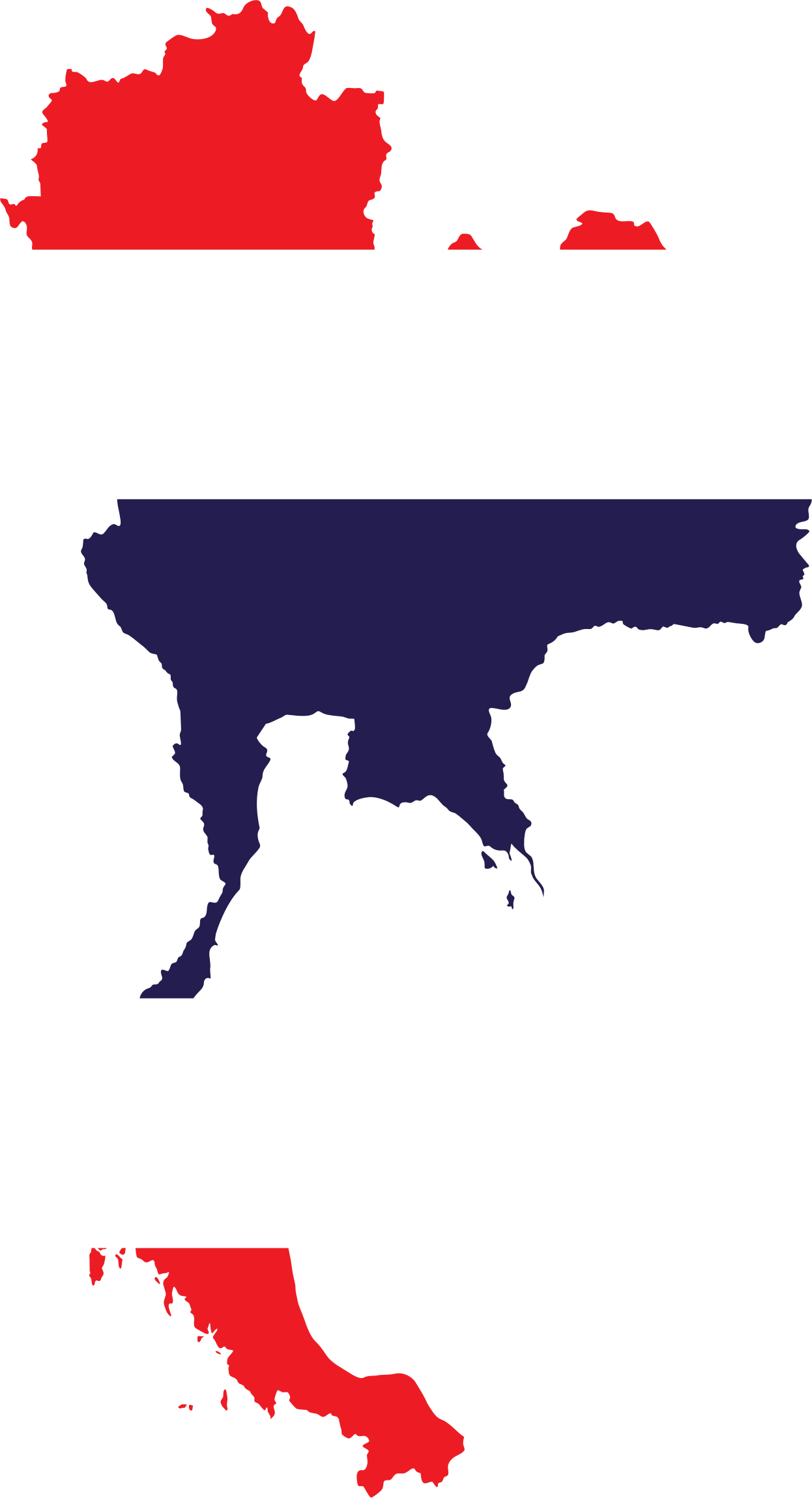 Thailand Map Flag - Vector Map Thailand (1246x2298)