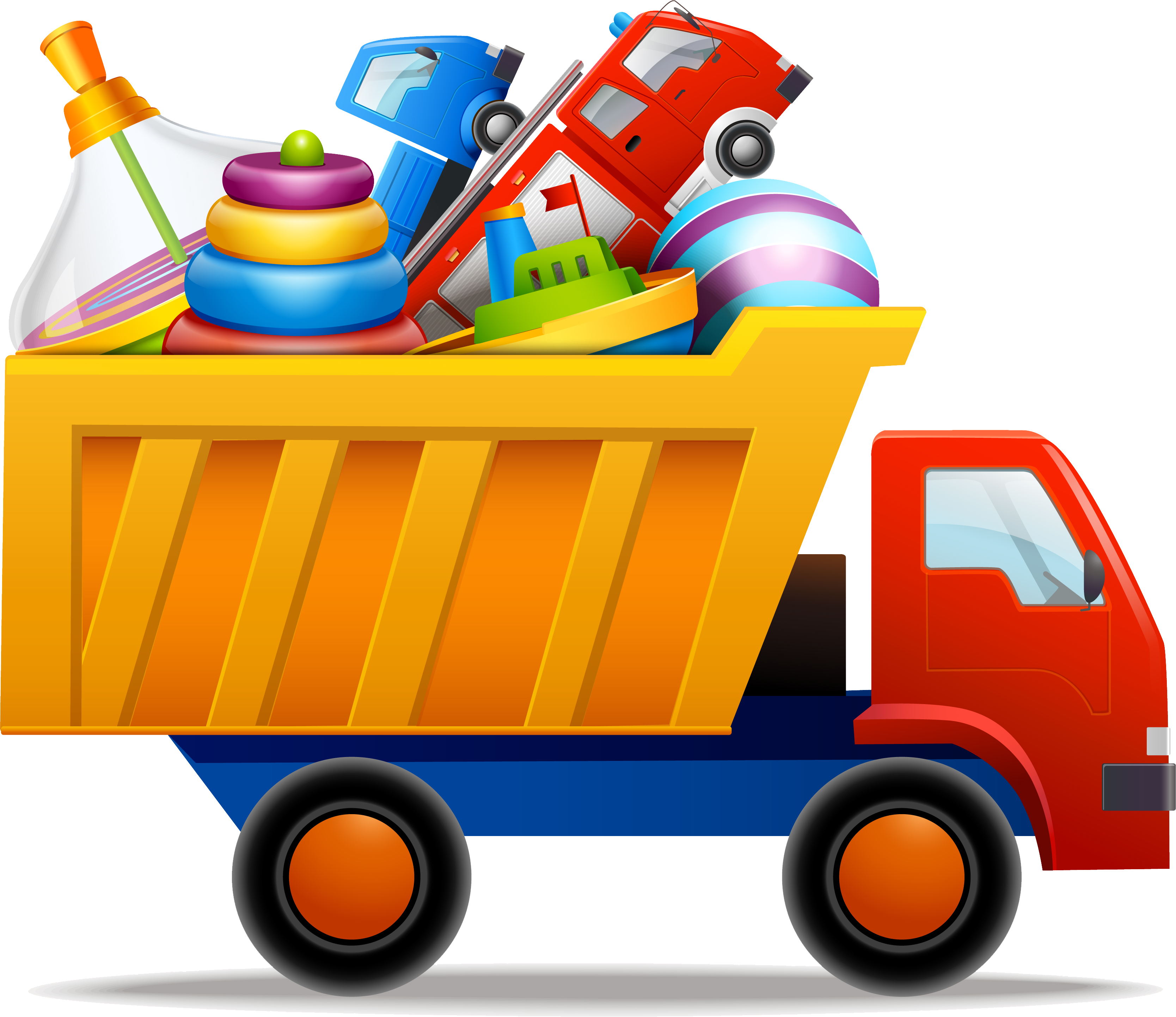 Toy Car Vector Png Clipart - Toy Car Vector Png (3336x2883)
