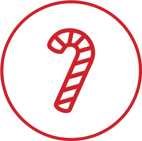 Candy Cane Clipart Pixel - Submarine Force Library And Museum (512x512)