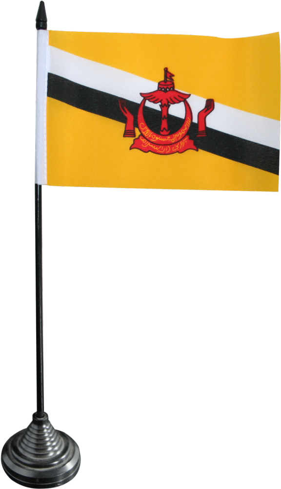 Brunei Table Flag 395 X 59 Inch Bestbuyflagscouk - Brunei Boat Flag - 12" X 18" (1500x1176)