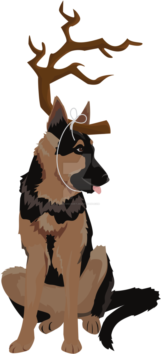 German Shepherd As Max From The Grinch By Alexisweckert - Companion Dog (640x1249)