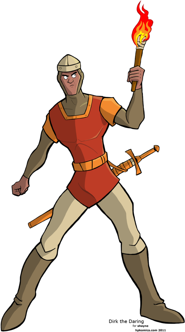 Dragon Lair Dirk The Daring (692x1155)
