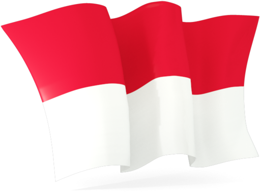 Singapore Flag Icon Clipart - Monaco Flag Png (640x480)