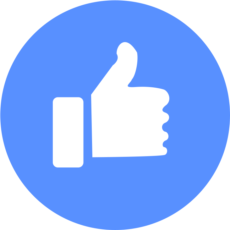 View Symbol - Like Icon Facebook Png (850x850)