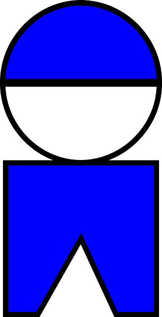 Symbolic Blue, Symbol, People, Boy, Symbolic - Clip Art (328x640)