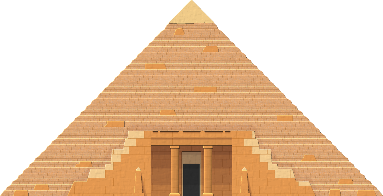 Pyramid Png Transparent Images - Egypt Pyramids Png Clipart (1247x640)