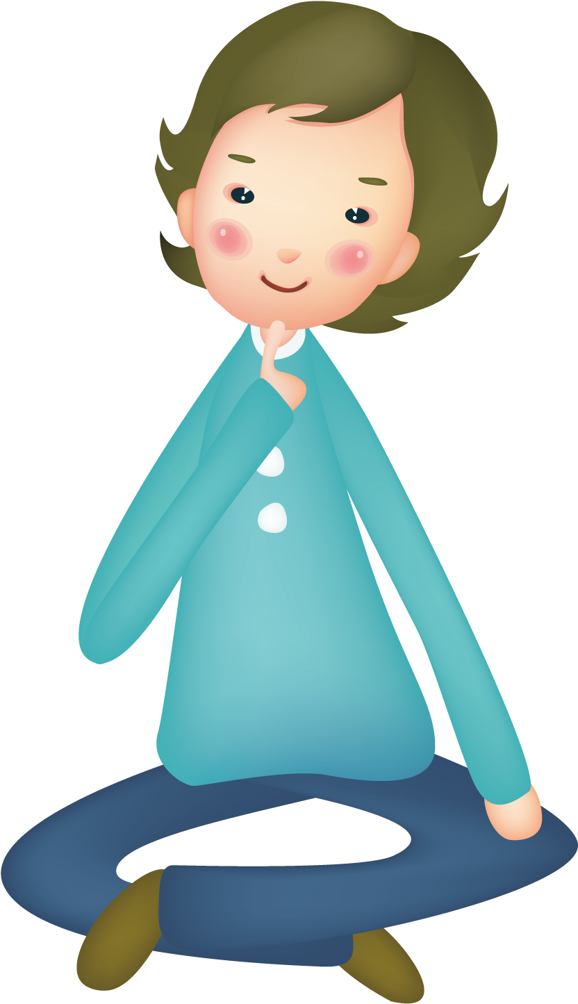 Thinking Girl 1500*1501 Transprent Png Free Download - Thinking Girl 1500*1501 Transprent Png Free Download (1500x1501)