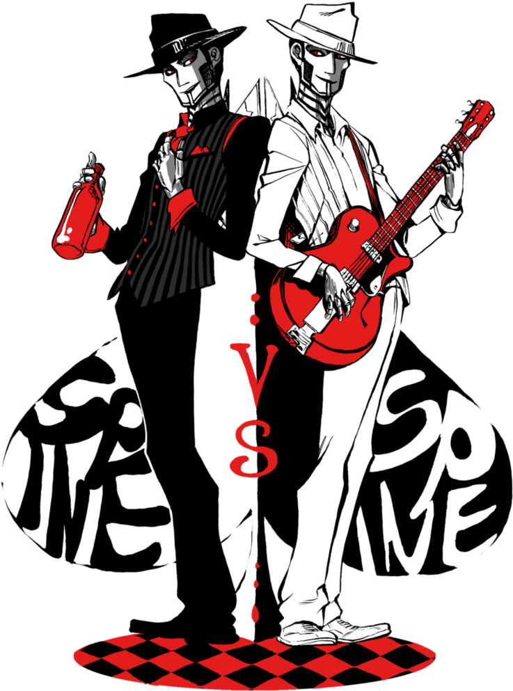 Spine Vs Spine By Tamasaburo09 - Steam Powered Giraffe Iphone (772x1035)